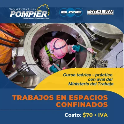 Curso de prevención de riesgos en trabajos en espacios confinados