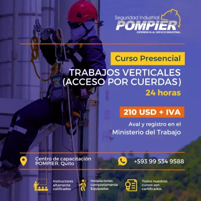 Trabajos verticales (acceso por cuerdas)